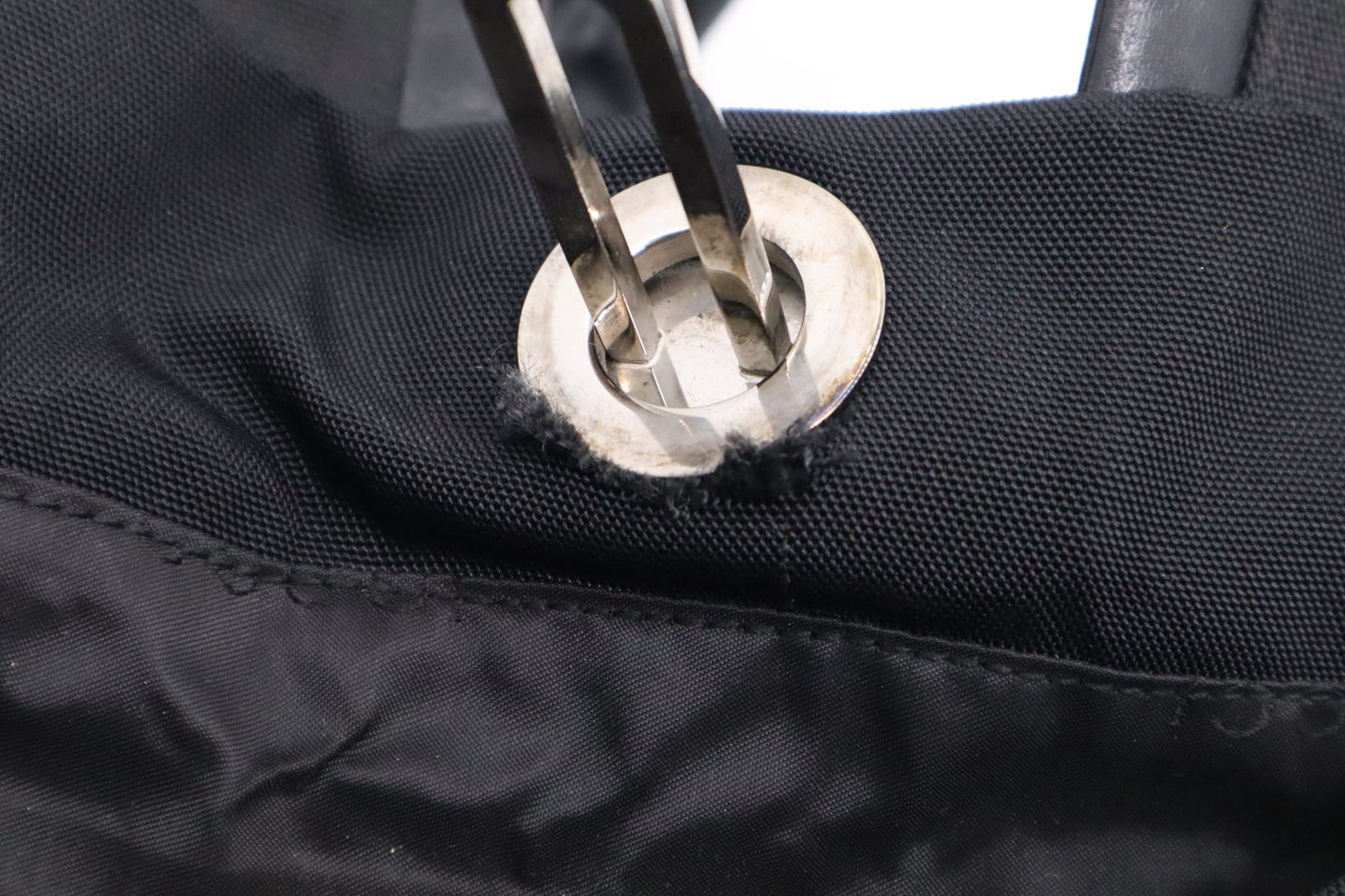 Gucci Backpack in Black Canvas