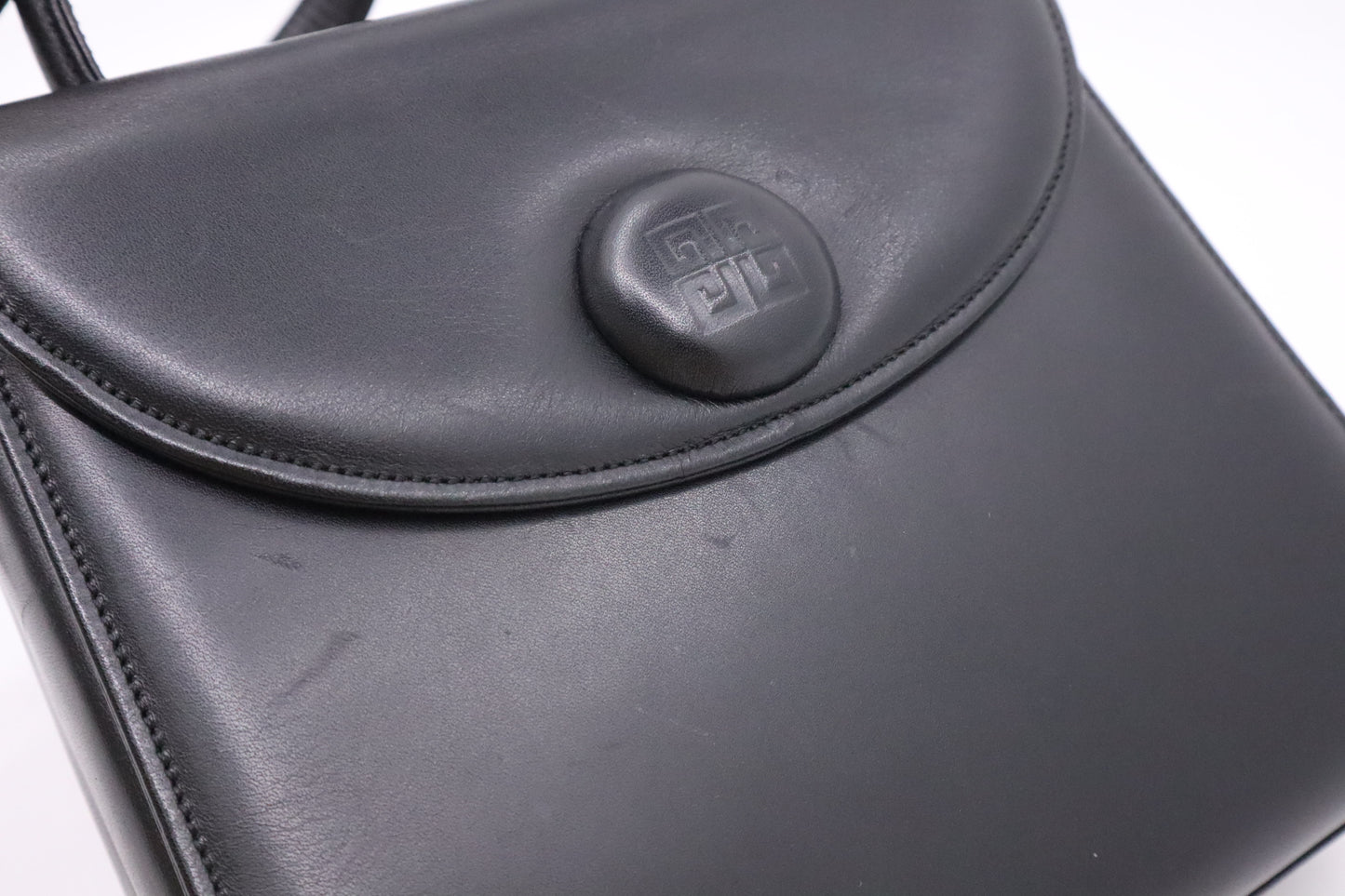 Givenchy Hand Bag in Black Leather