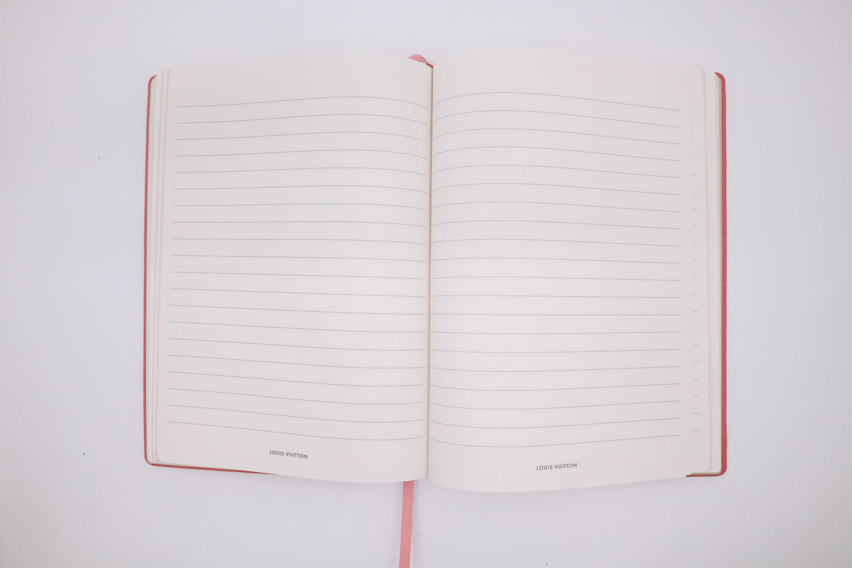 Louis Vuitton Vivienne Notebook in Pink Leather
