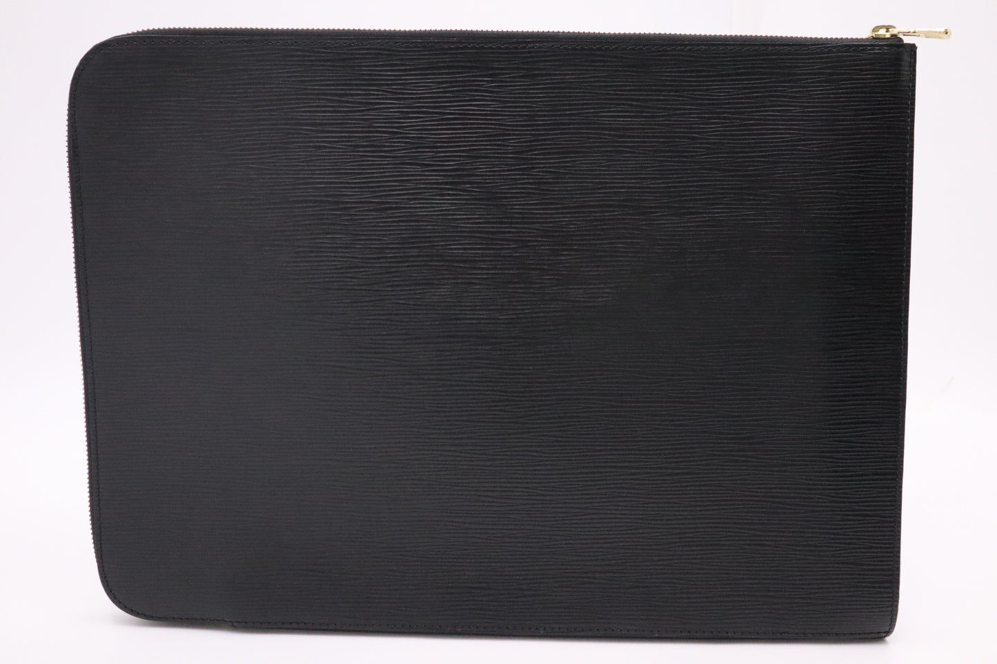 Louis Vuitton Poche Document in Black Epi Leather
