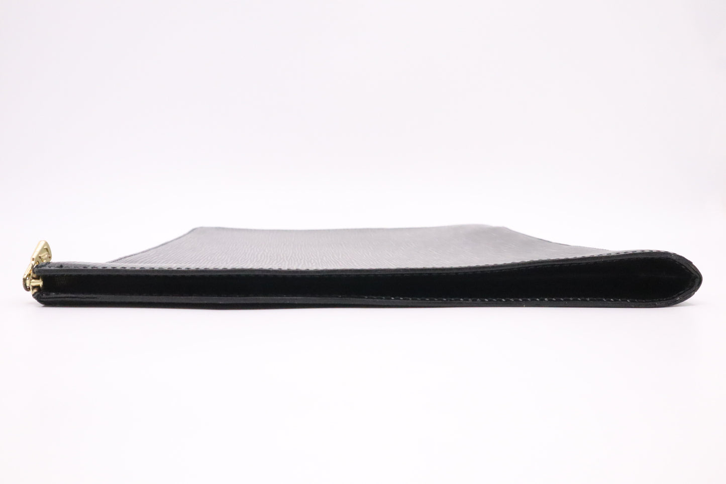 Louis Vuitton Poche Document in Black Epi Leather