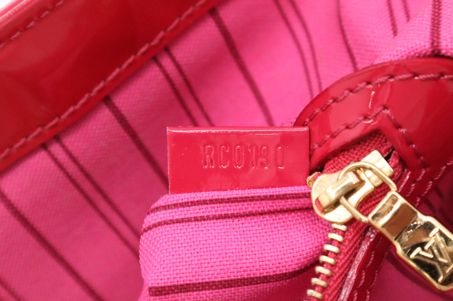 Louis Vuitton Cosmic Blossom Tote in Pink Vinyl Canvas
