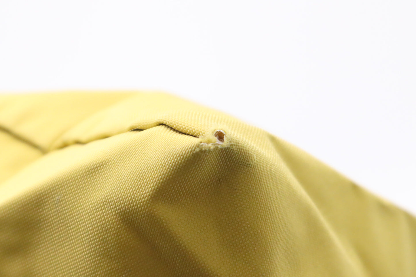 Longchamp Medium Le Pliage Tote in Mustard Yellow Nylon