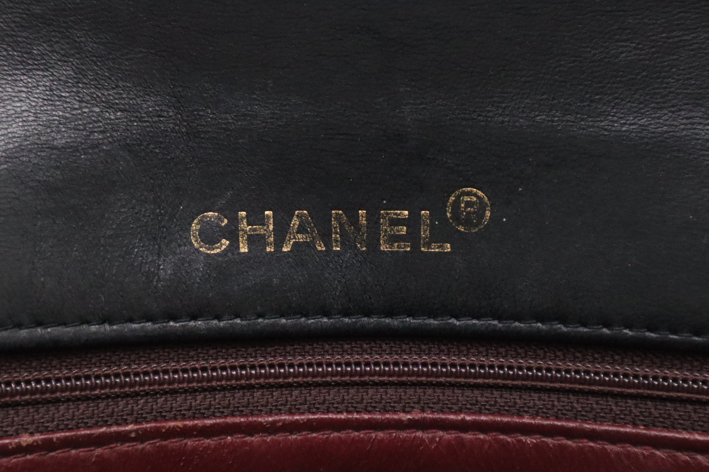 Chanel Full Flap in Black Mattelassé Leather