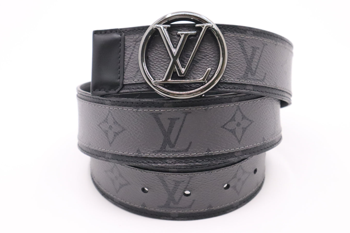 Louis Vuitton Belt in Reverse Eclipse Monogram Canvas