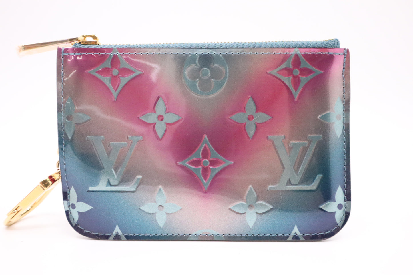 Louis Vuitton Pochette Clés in Degrade Vernis Leather