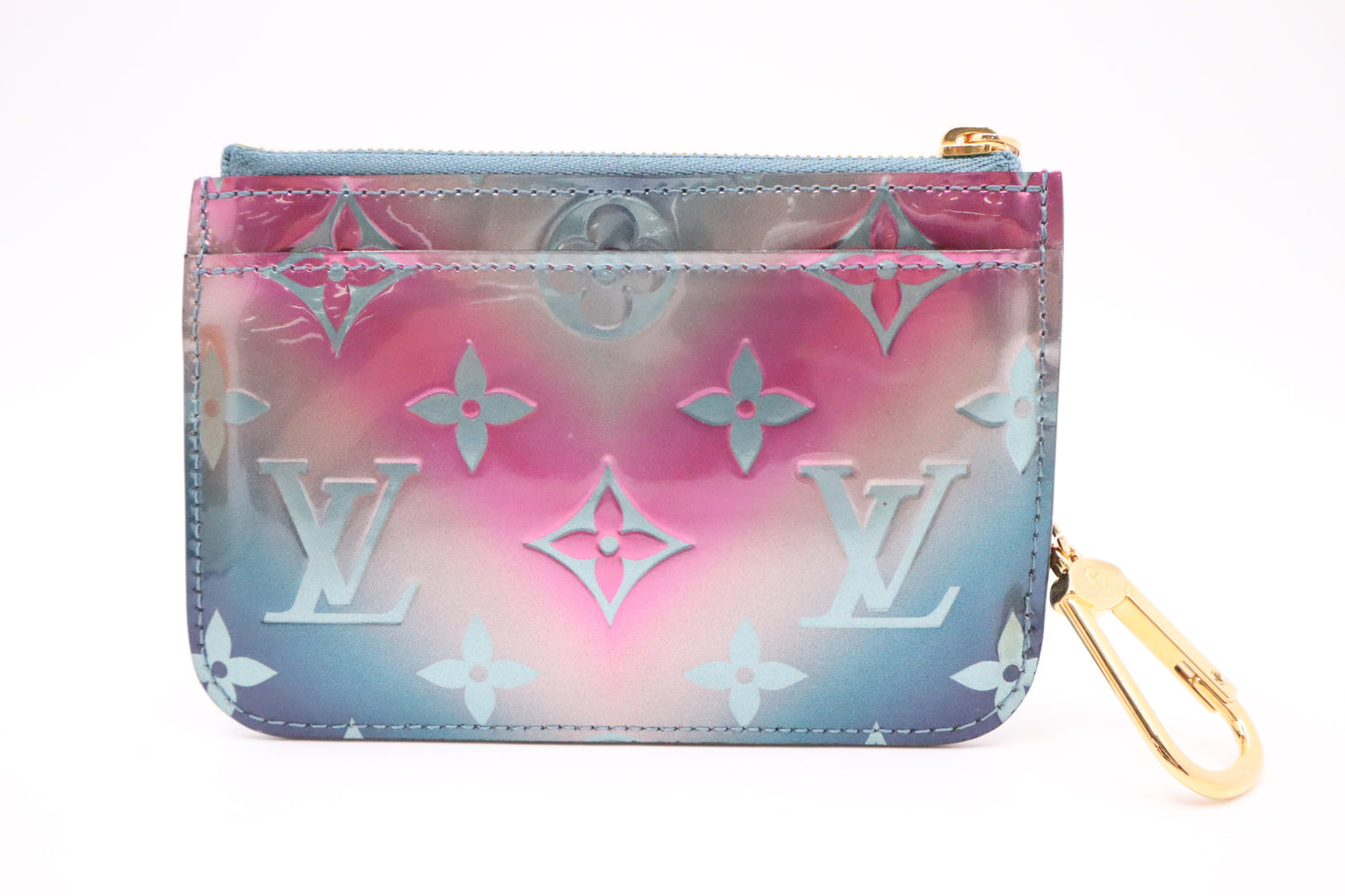 Louis Vuitton Pochette Clés in Degrade Vernis Leather
