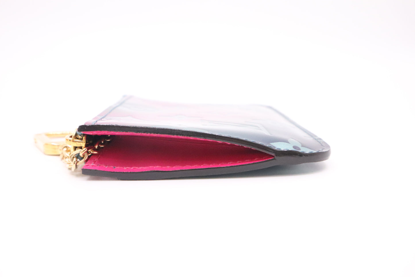 Louis Vuitton Pochette Clés in Degrade Vernis Leather