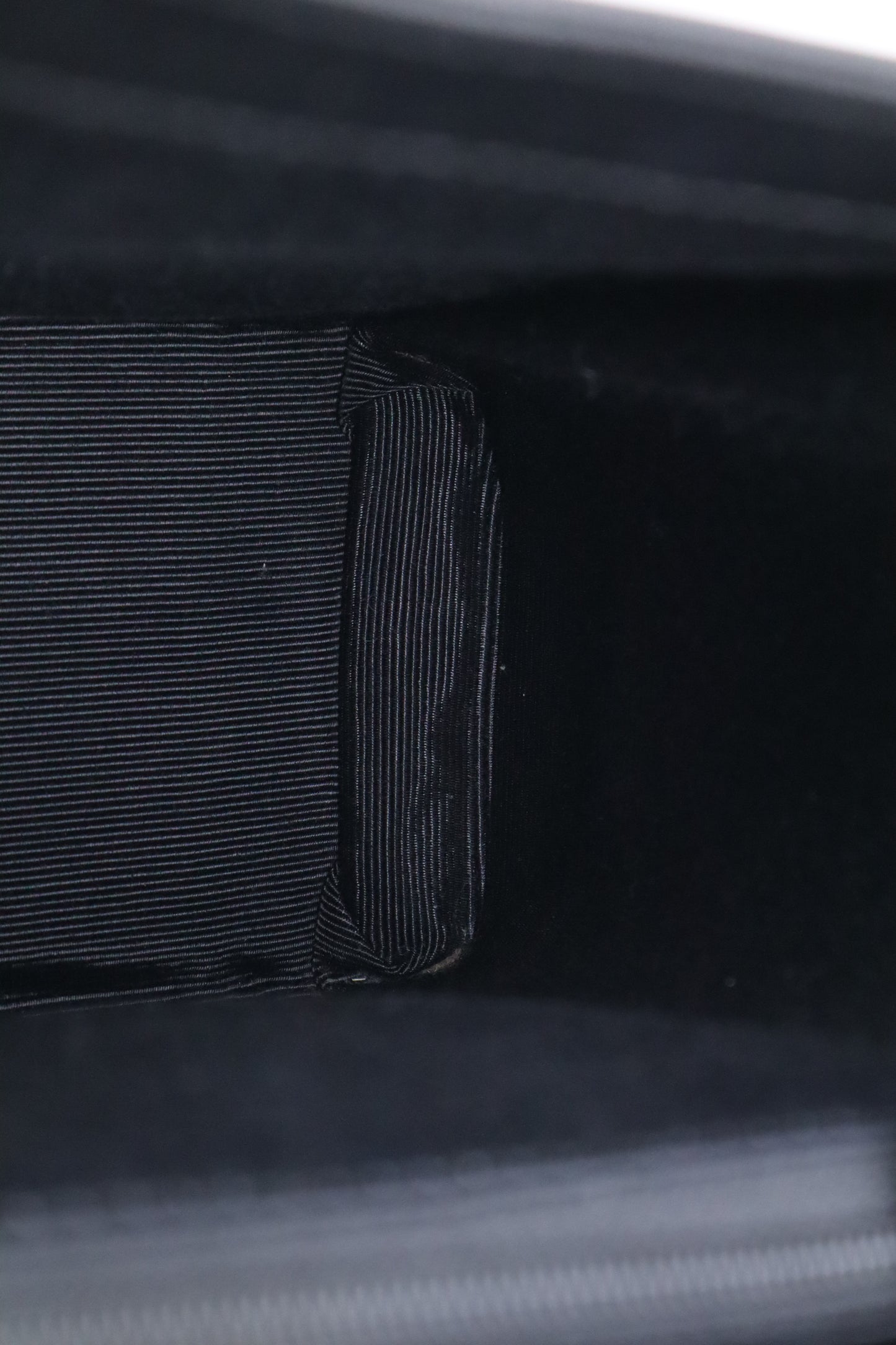 Givenchy Logo Fitting Handbag in Black Leather