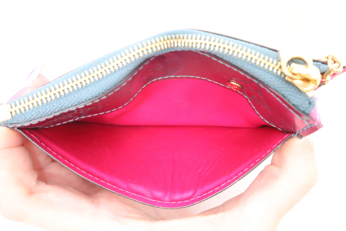 Louis Vuitton Pochette Clés in Degrade Vernis Leather