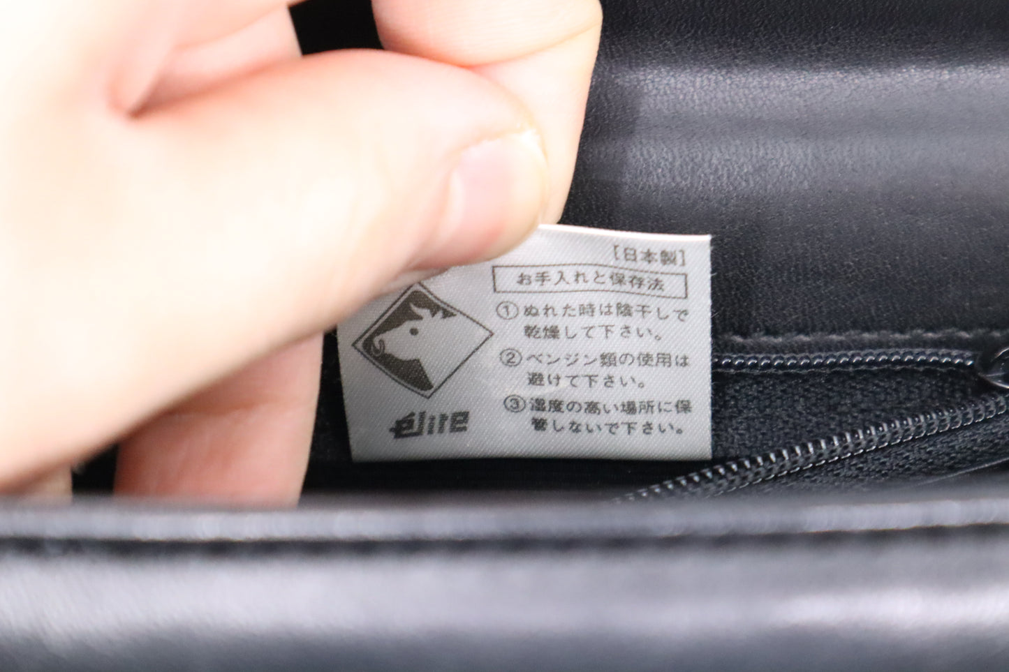 Givenchy Logo Fitting Handbag in Black Leather