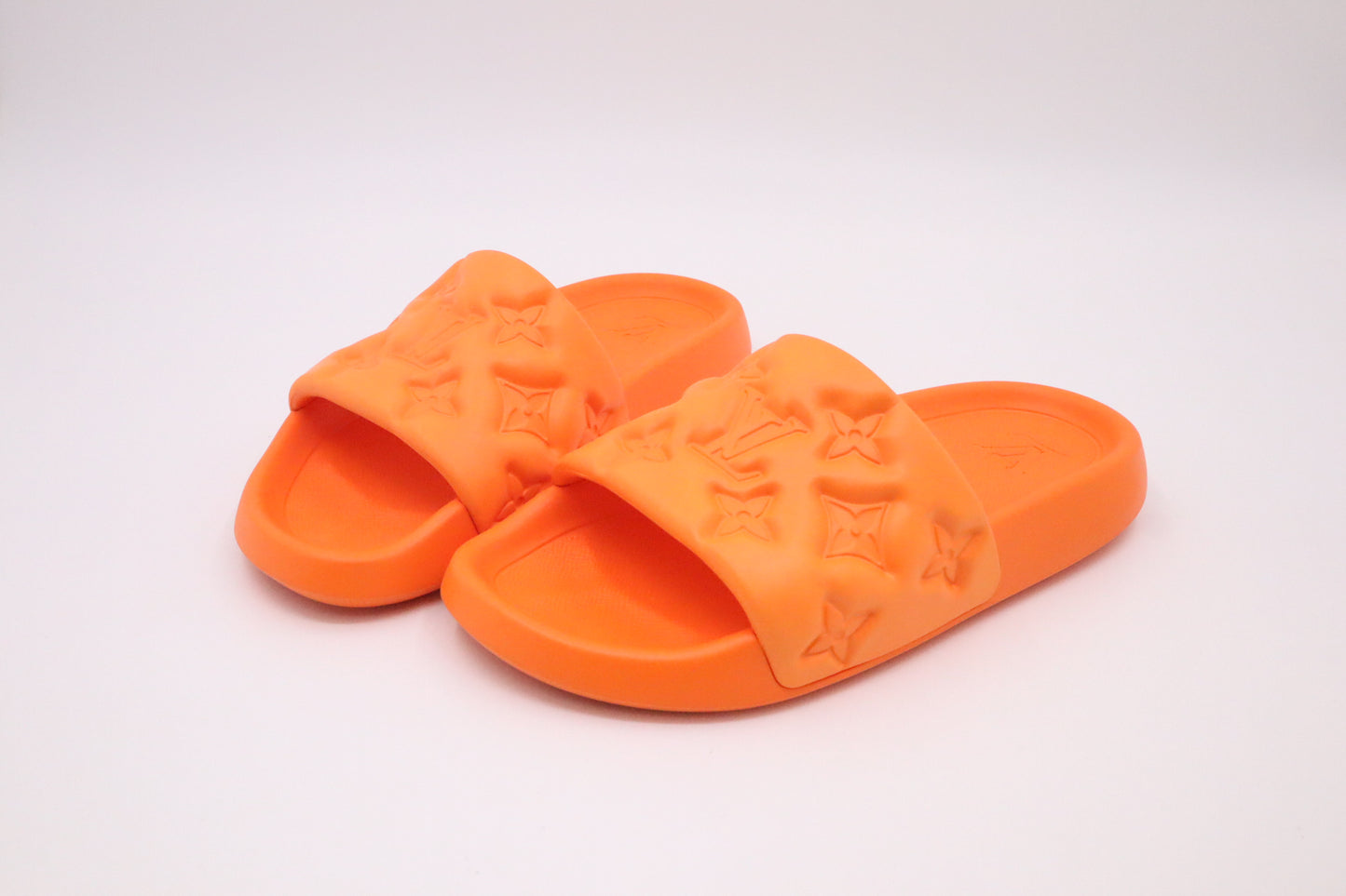 Louis Vuitton Waterfront Mules in Orange