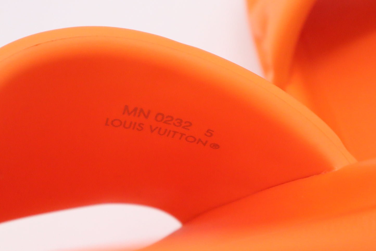 Louis Vuitton Waterfront Mules in Orange