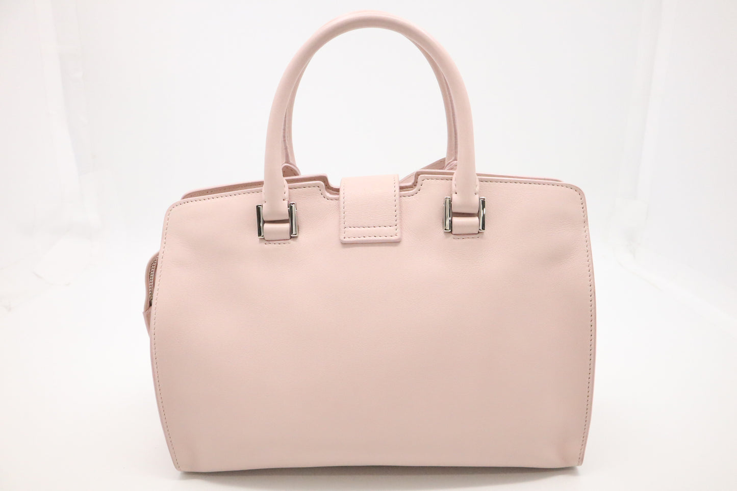 YSL Saint Laurent Baby Downtown Cabas in Pink Leather