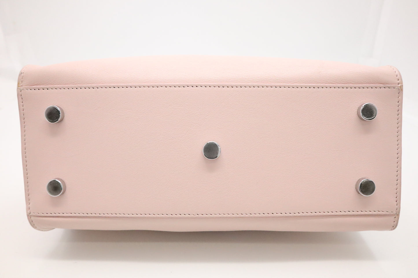 YSL Saint Laurent Baby Downtown Cabas in Pink Leather