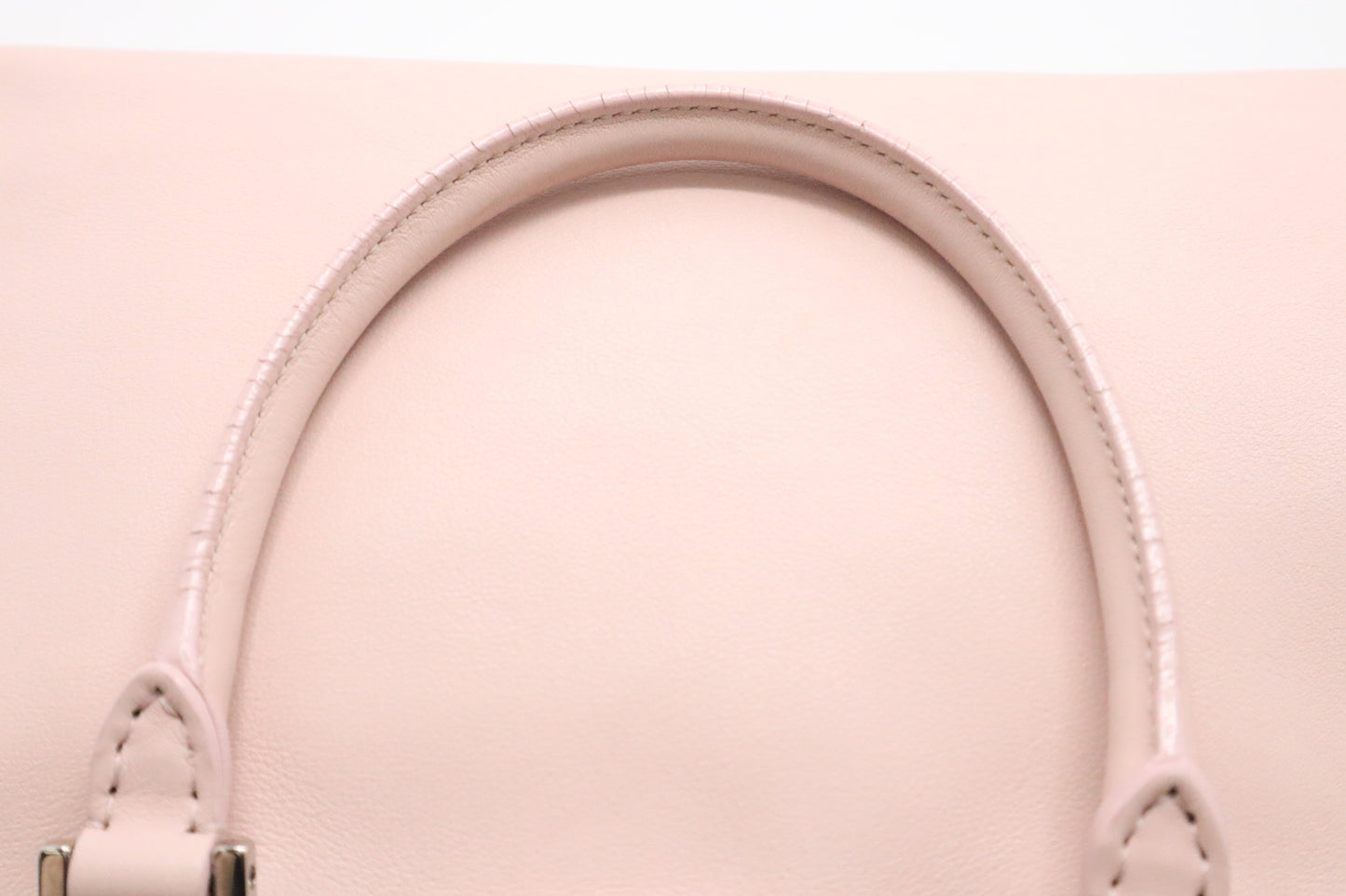 YSL Saint Laurent Baby Downtown Cabas in Pink Leather