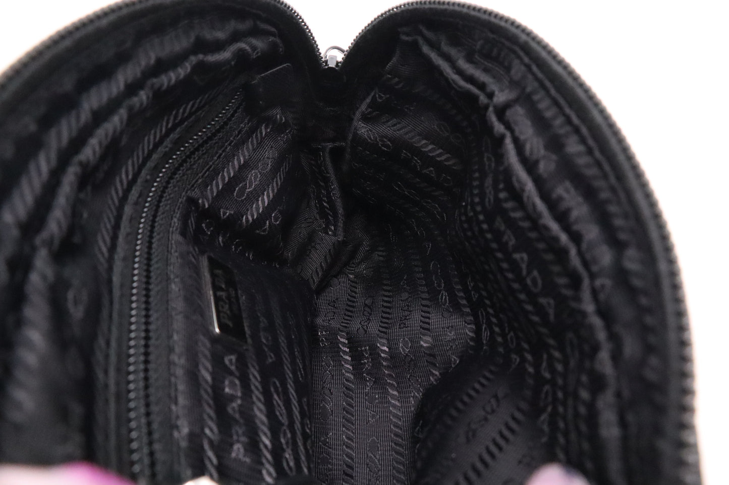 Prada Pouch in Black Nylon Canvas