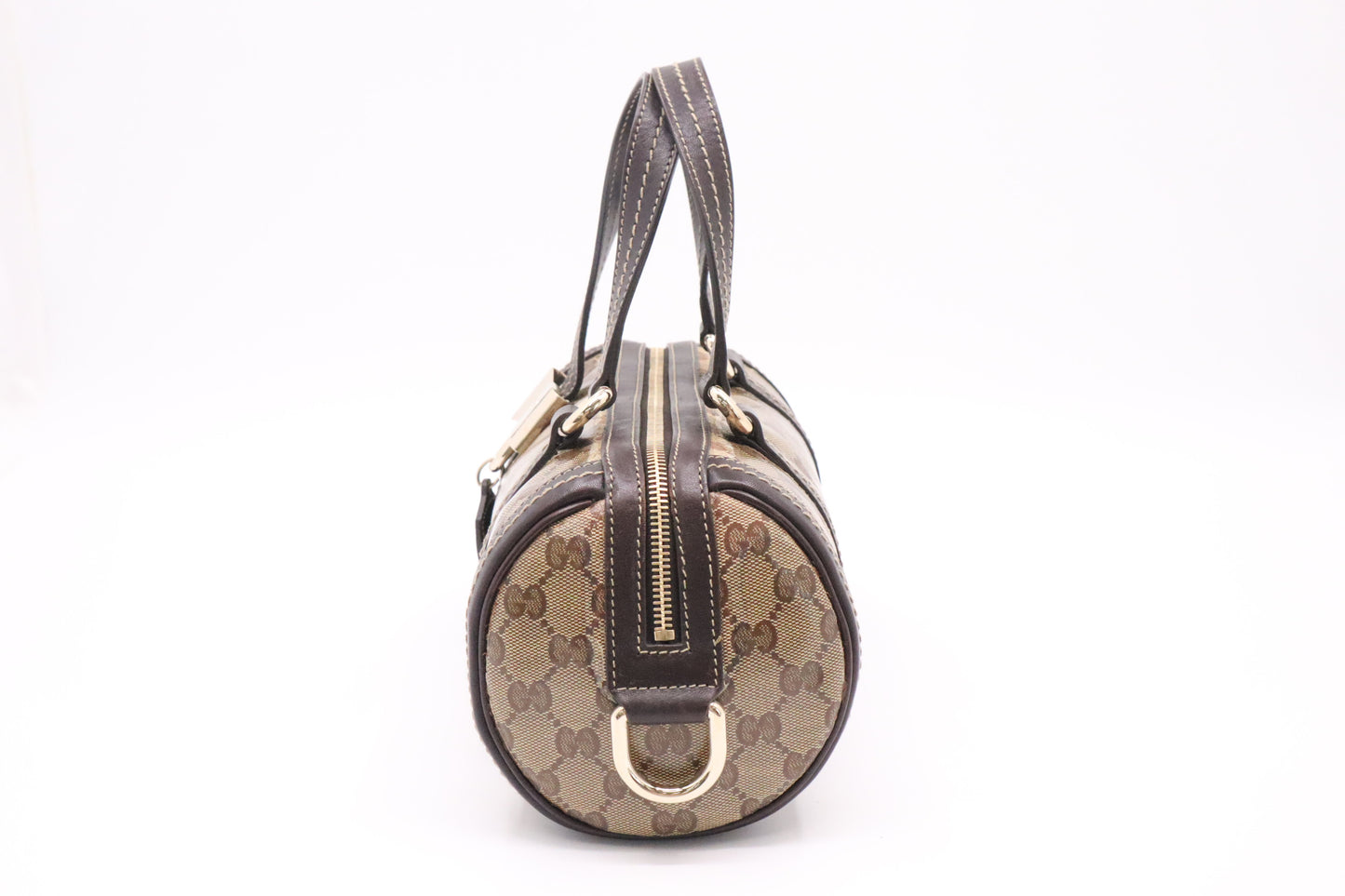 Gucci Crystal Duchessa Small Boston Bag in Patent Canvas