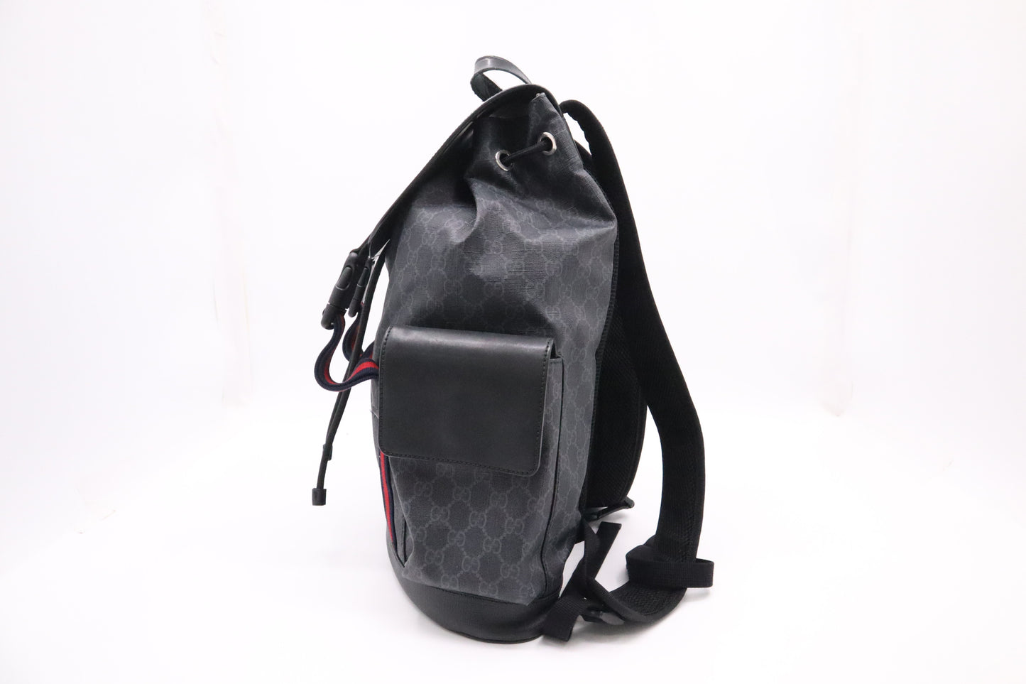 Gucci Backpack in Black GG Supreme Canvas