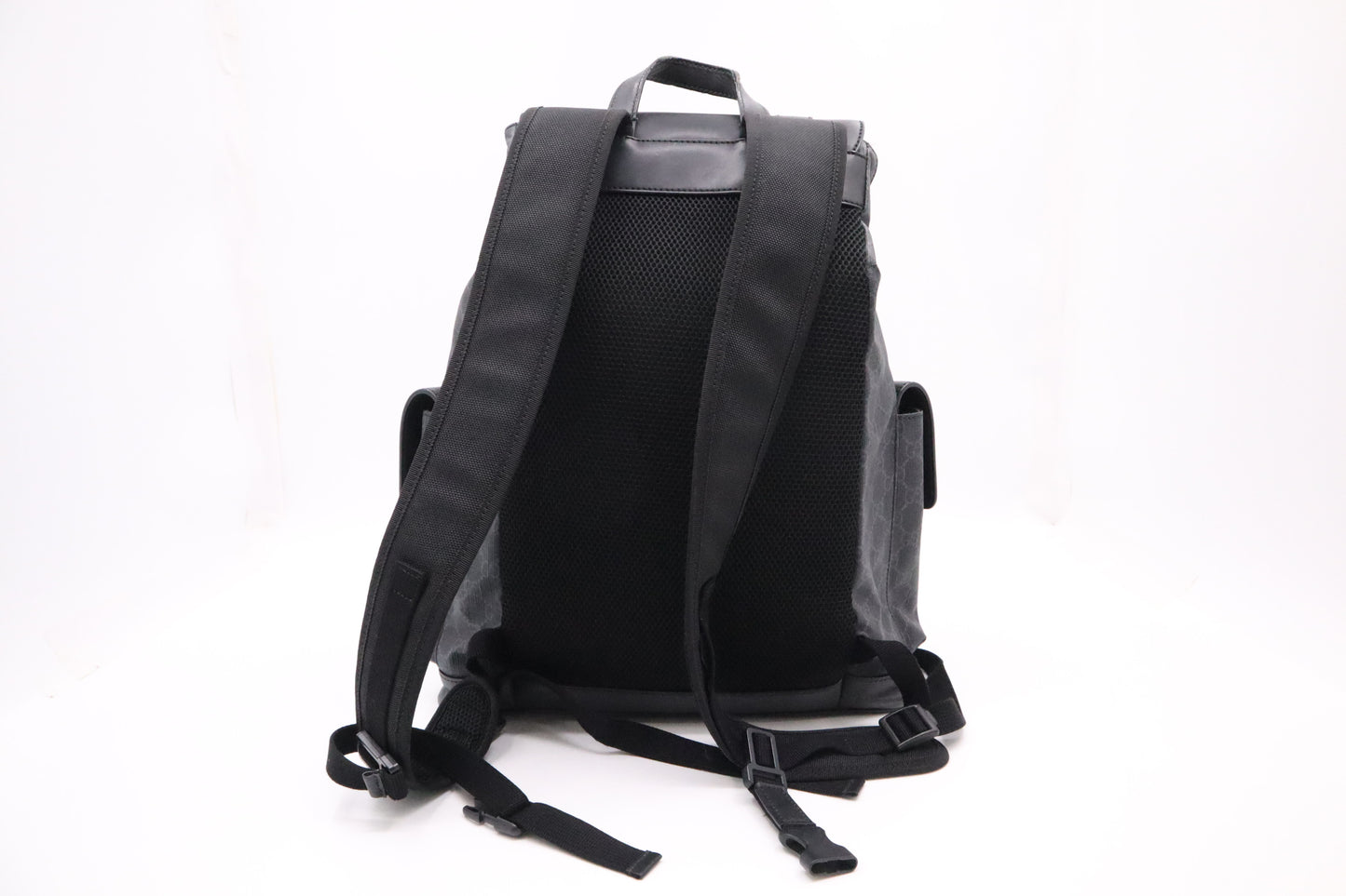 Gucci Backpack in Black GG Supreme Canvas