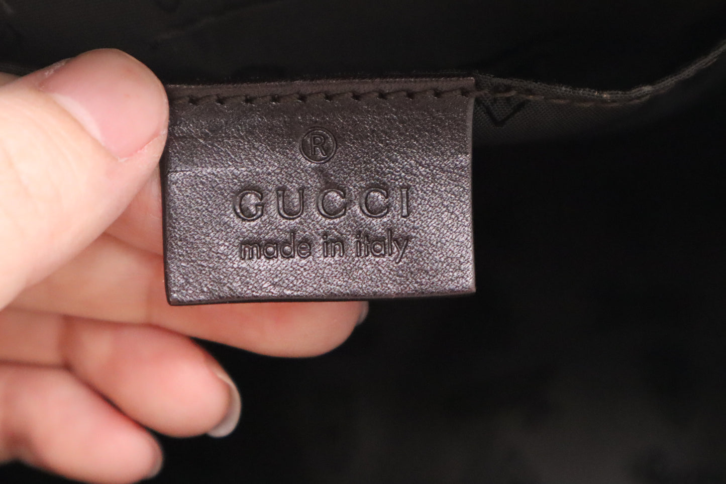 Gucci Crystal Duchessa Small Boston Bag in Patent Canvas