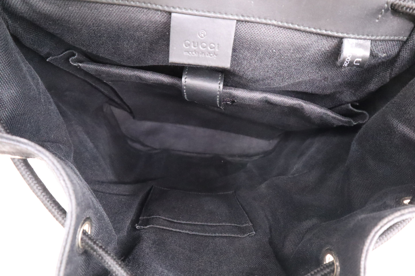 Gucci Backpack in Black GG Supreme Canvas