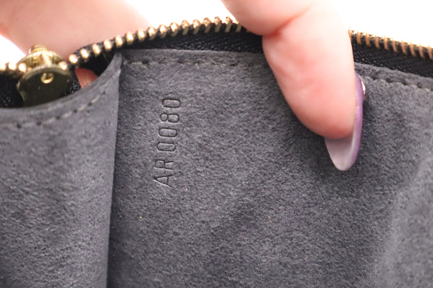 Louis Vuitton Pochette Accessoires in Black Epi Leather
