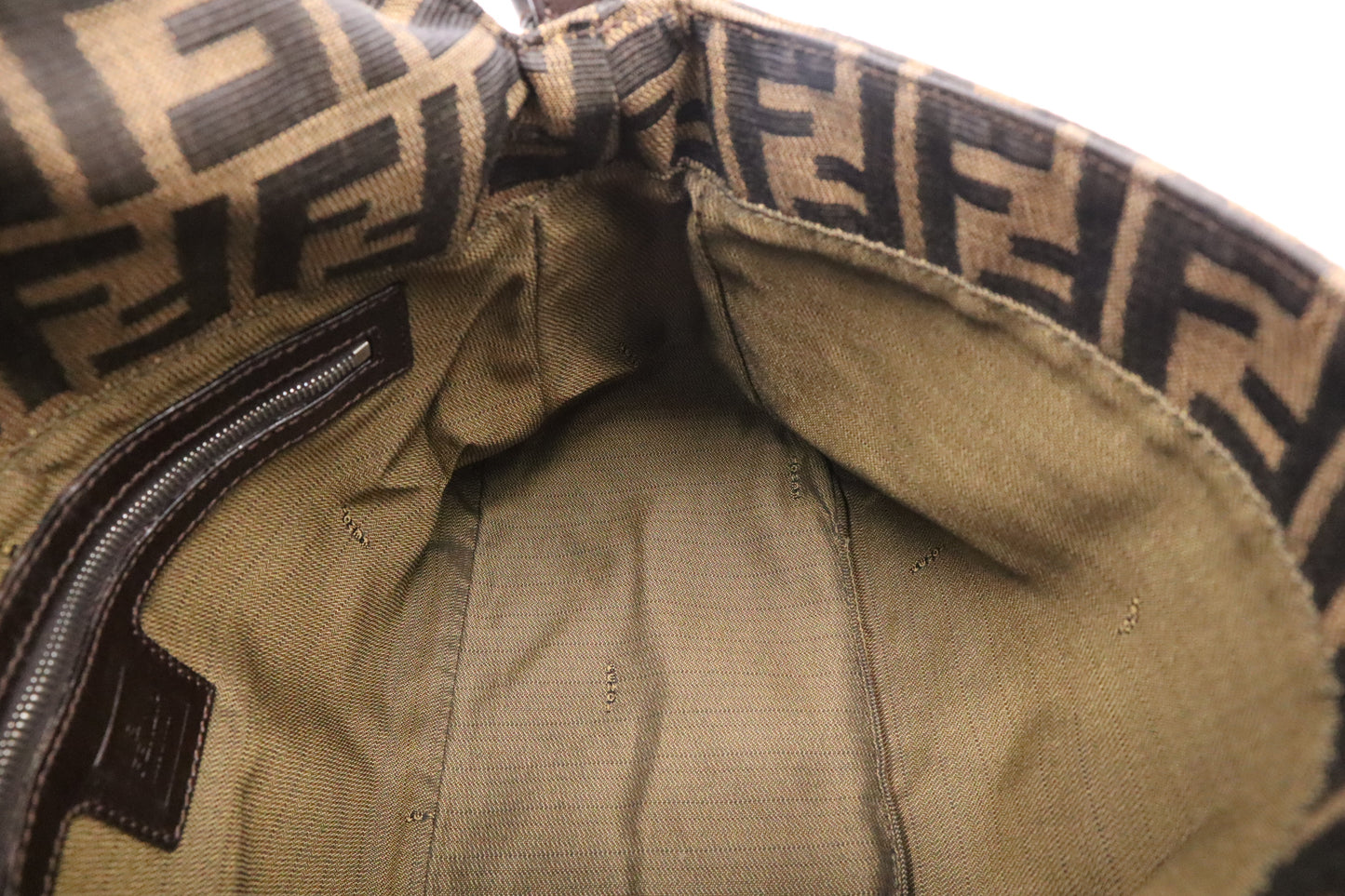 Fendi Mama Baguette in Zucca Canvas