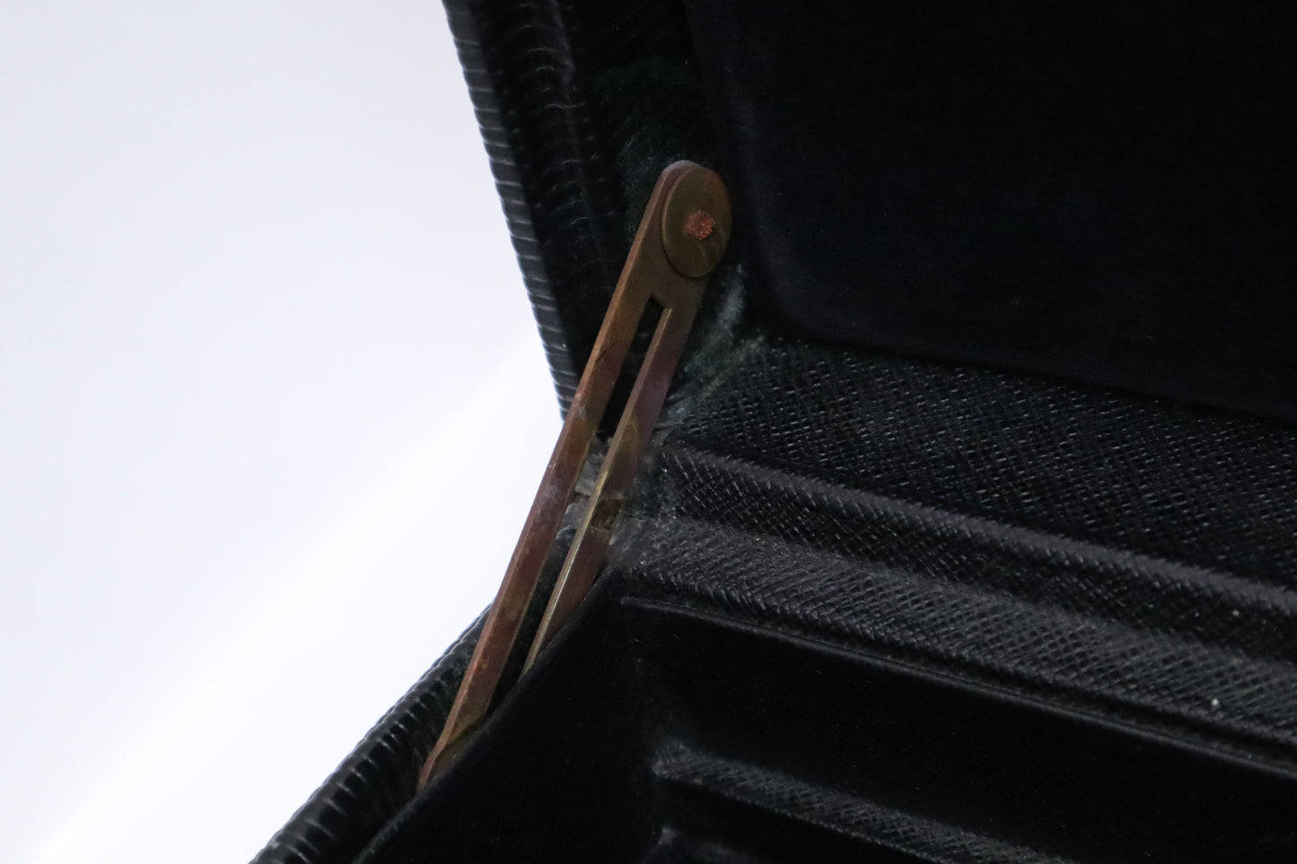 Louis Vuitton Jewelry Briefcase in Black Epi Leather