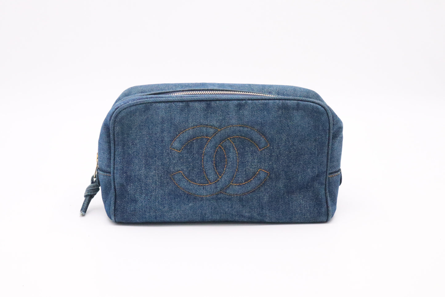Chanel Pouch in Blue Denim