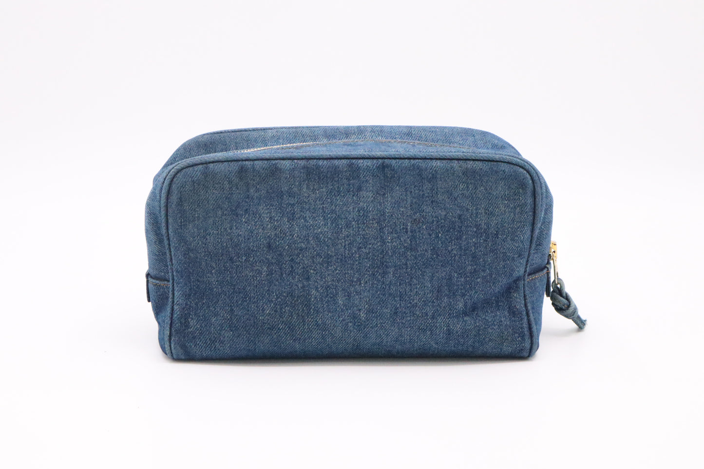 Chanel Pouch in Blue Denim