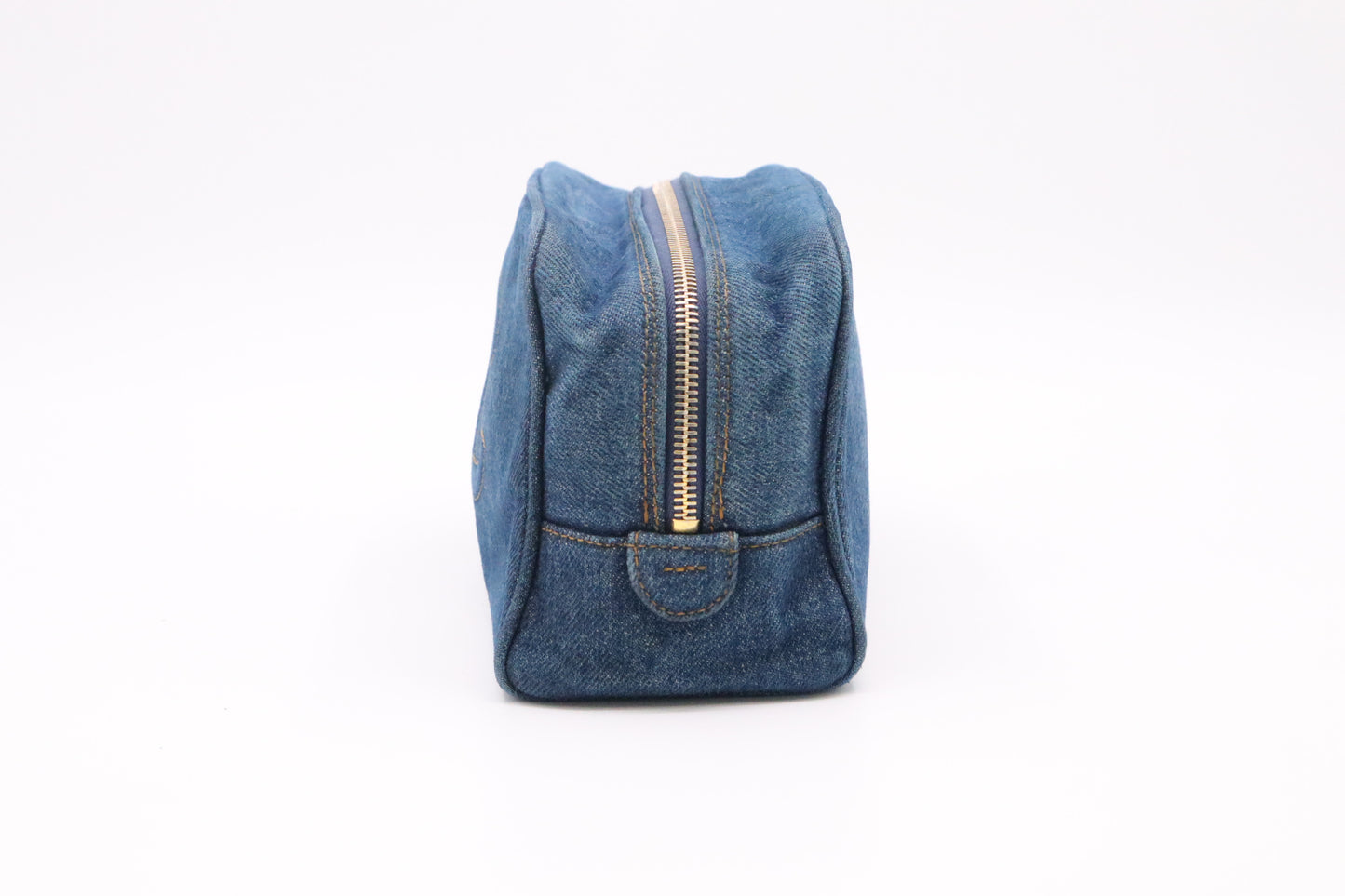 Chanel Pouch in Blue Denim