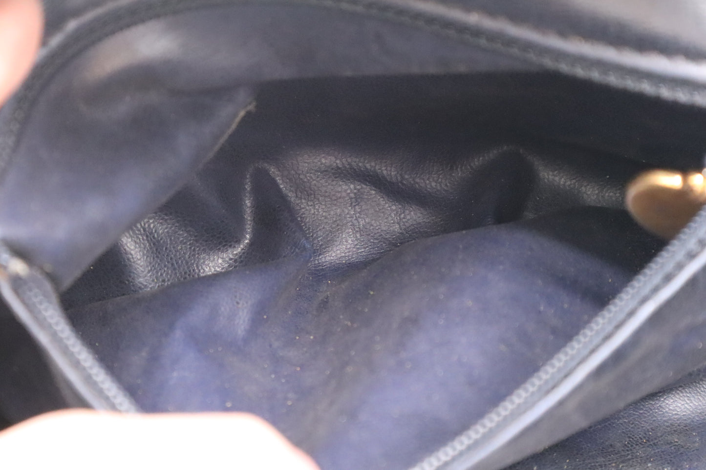 Chanel Pouch in Blue Denim