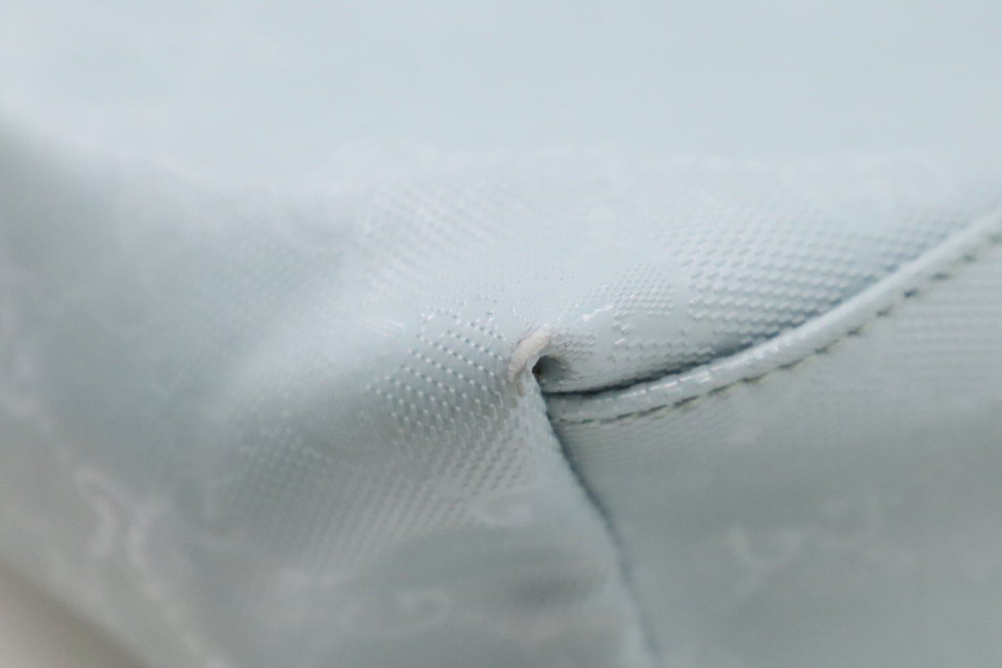 Gucci Backpack in Light Blue Coated Canvas