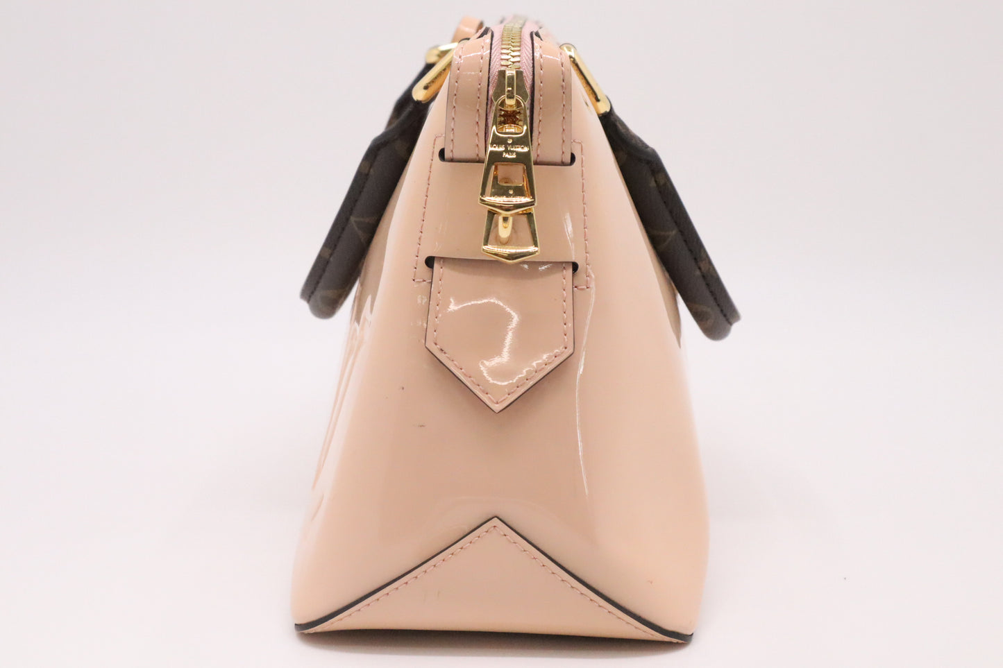 Louis Vuitton Miroir Tote Bag in Vernis Leather and Monogram Canvas
