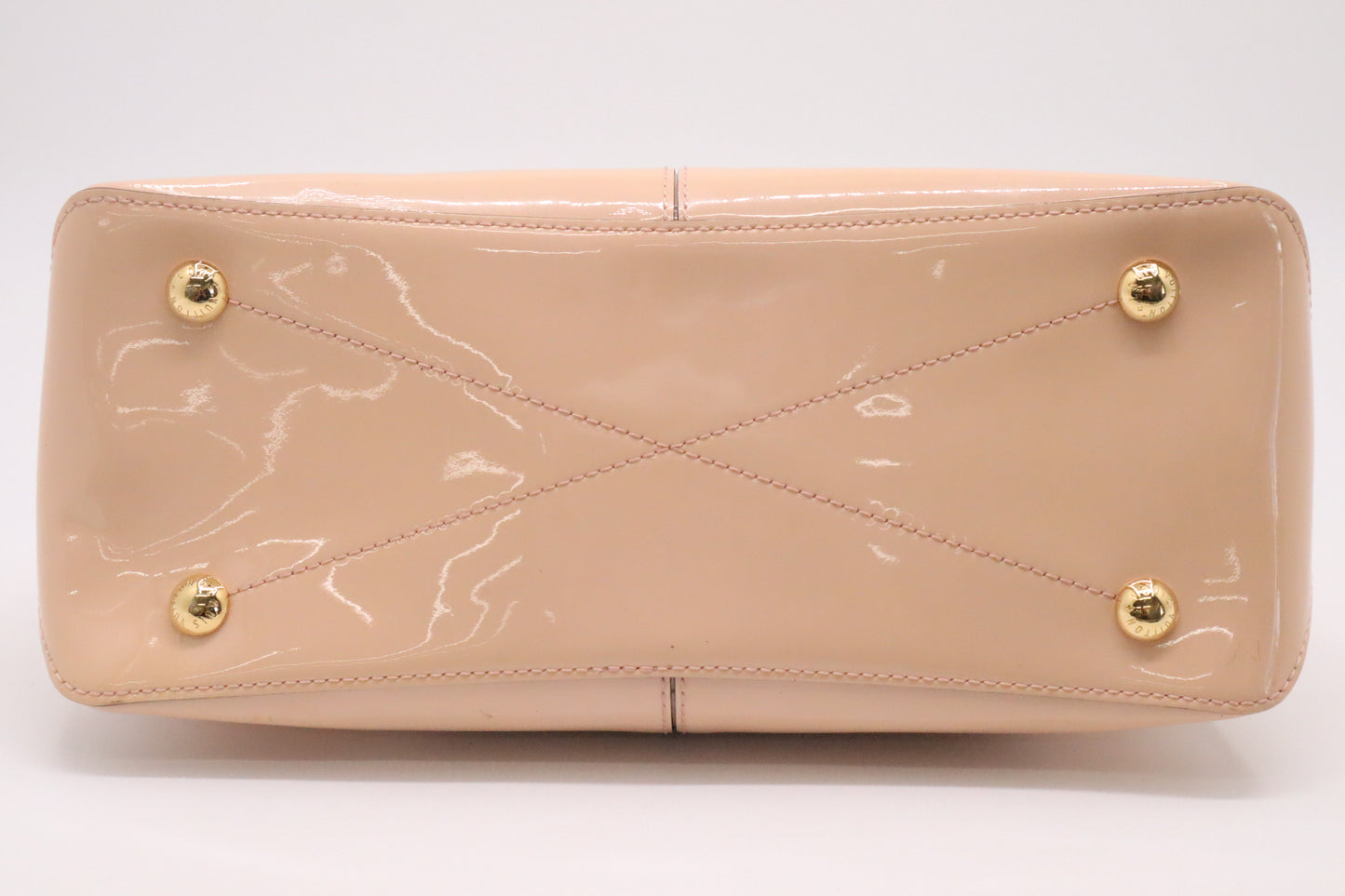 Louis Vuitton Miroir Tote Bag in Vernis Leather and Monogram Canvas