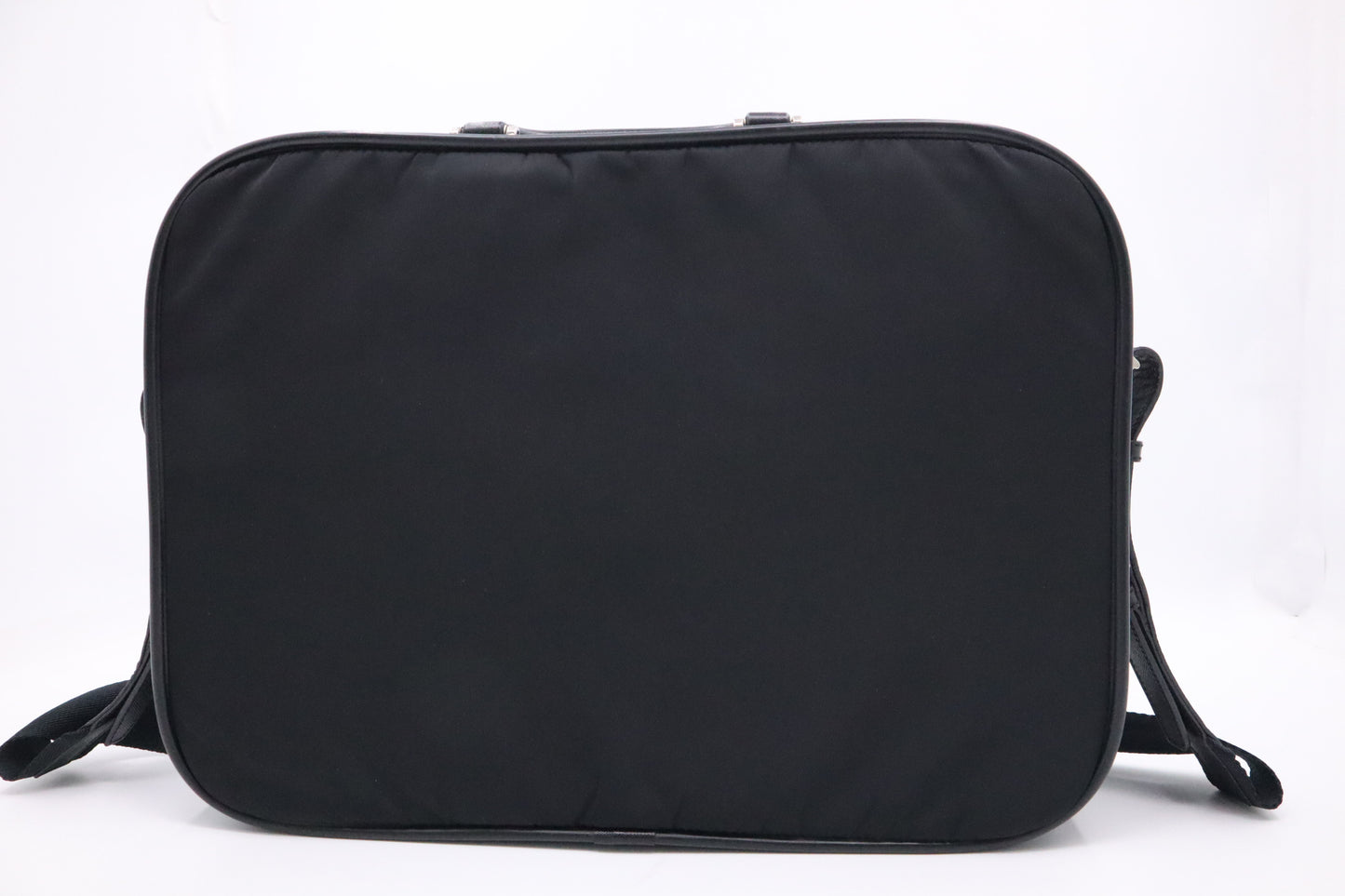 Prada Business Bag in Black Nylon Canvas