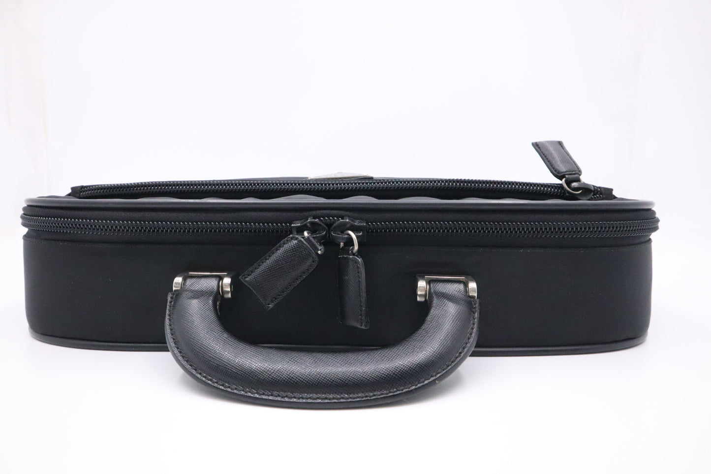 Prada Business Bag in Black Nylon Canvas
