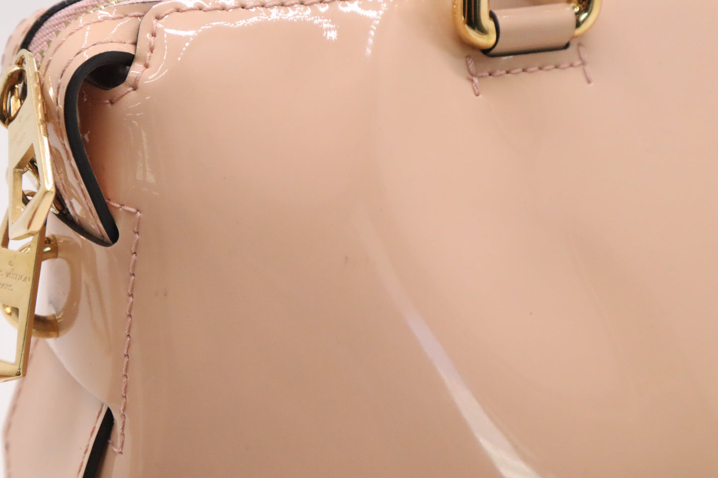 Louis Vuitton Miroir Tote Bag in Vernis Leather and Monogram Canvas