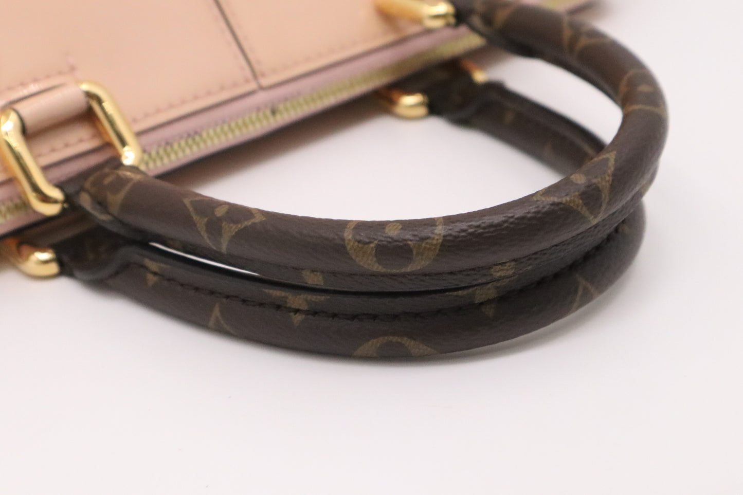Louis Vuitton Miroir Tote Bag in Vernis Leather and Monogram Canvas