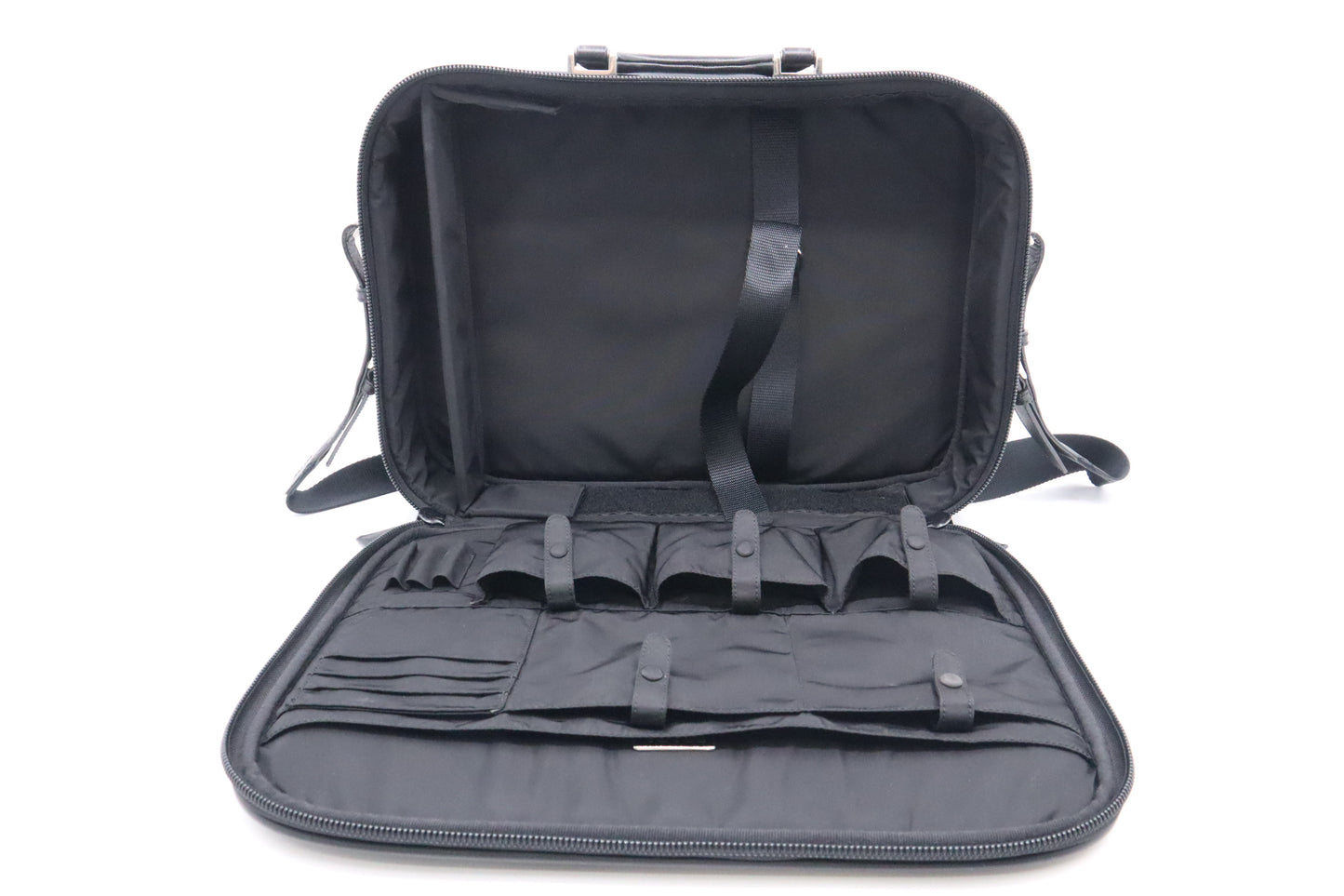 Prada Business Bag in Black Nylon Canvas