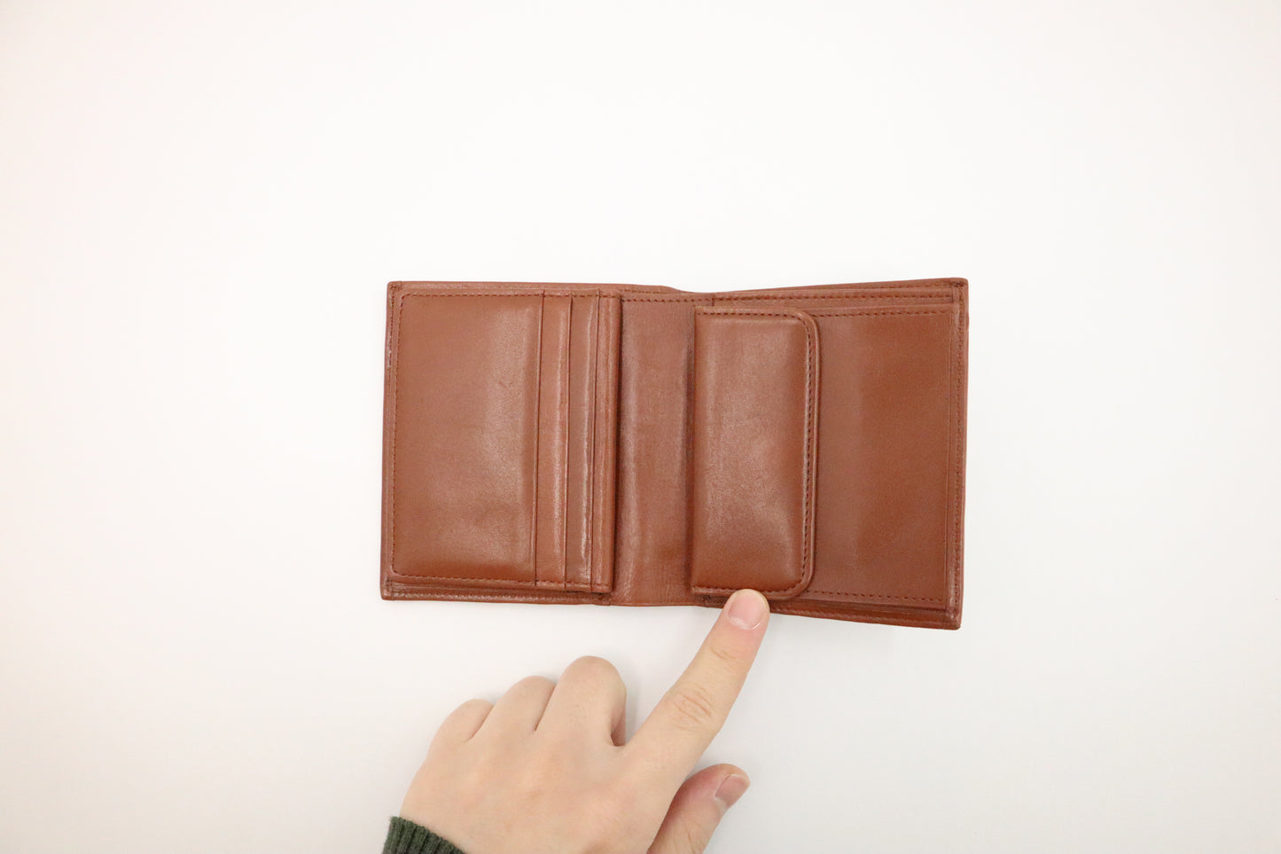 Burberry Compact Wallet in Tan Novacheck Canvas