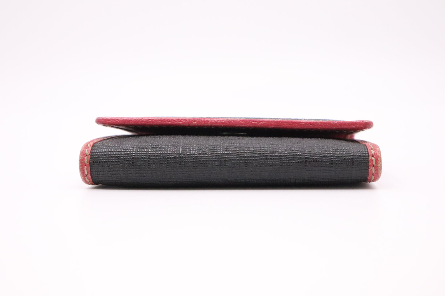 Gucci Key Case in Pink and Black Canvas