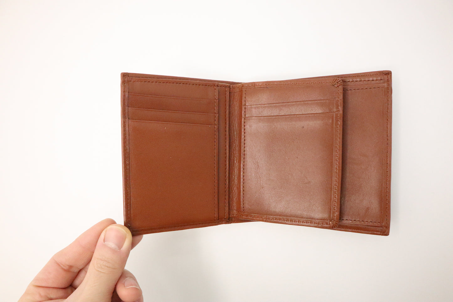 Burberry Compact Wallet in Tan Novacheck Canvas
