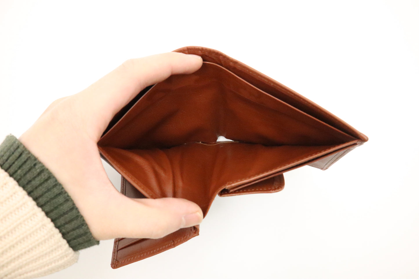 Burberry Compact Wallet in Tan Novacheck Canvas