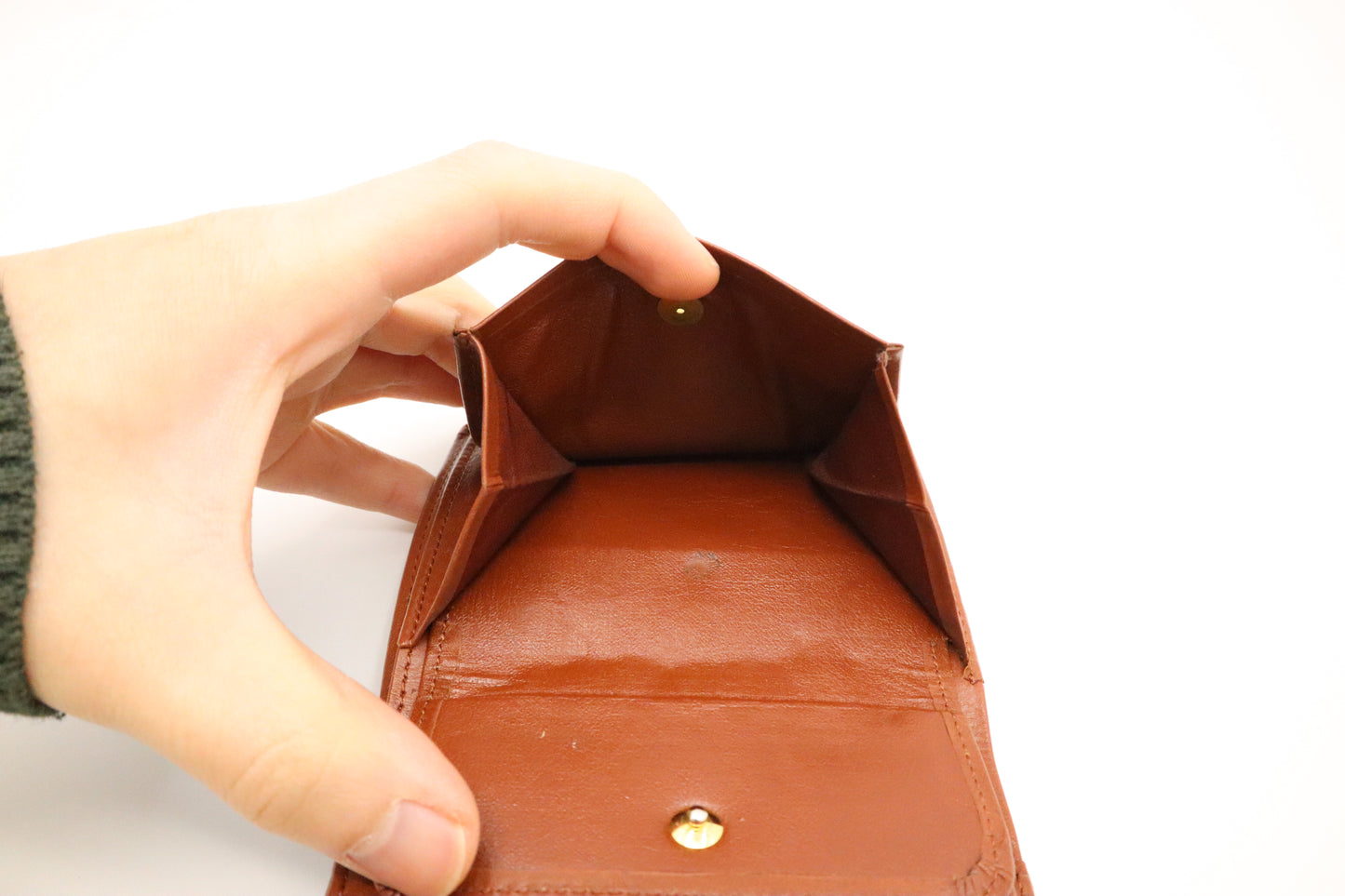 Burberry Compact Wallet in Tan Novacheck Canvas