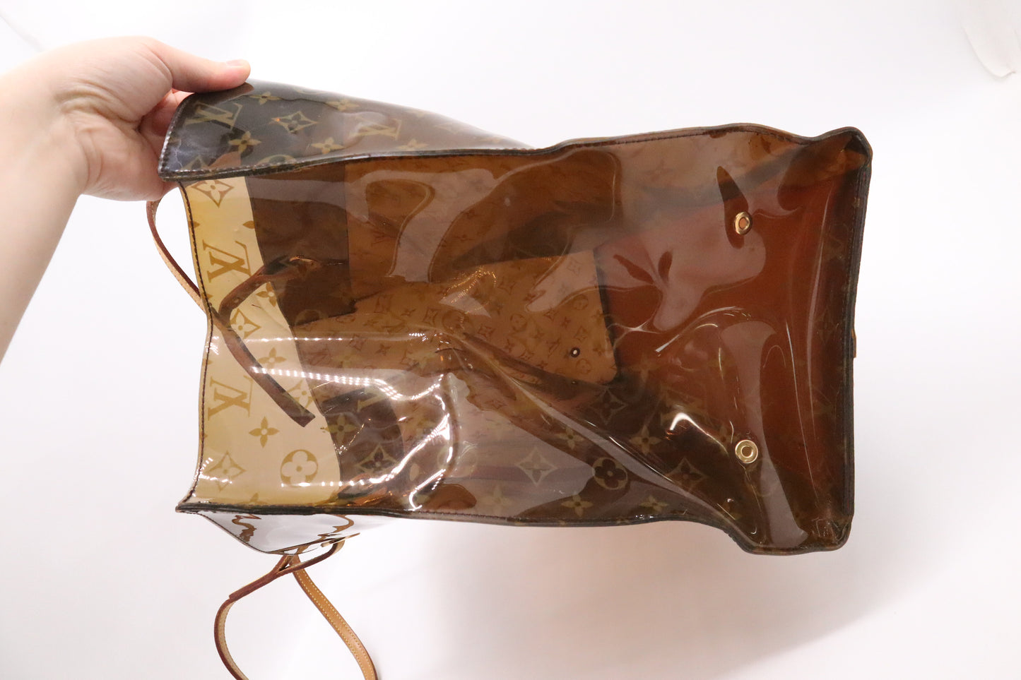 Louis Vuitton Cabas Cruise in Amber PVC
