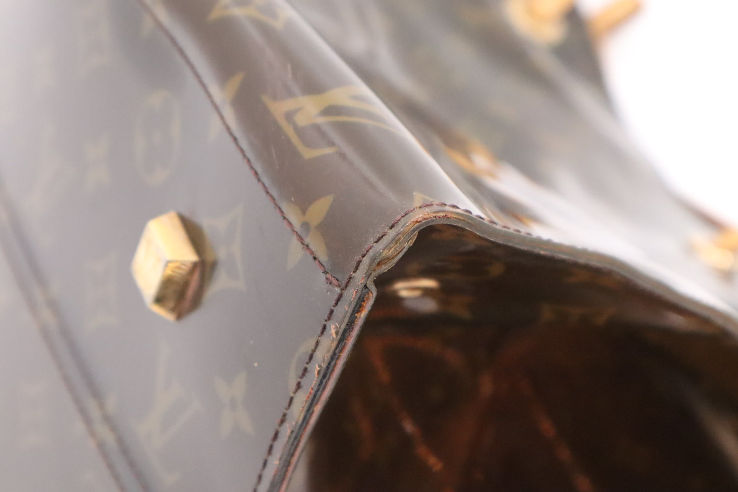 Louis Vuitton Cabas Cruise in Amber PVC