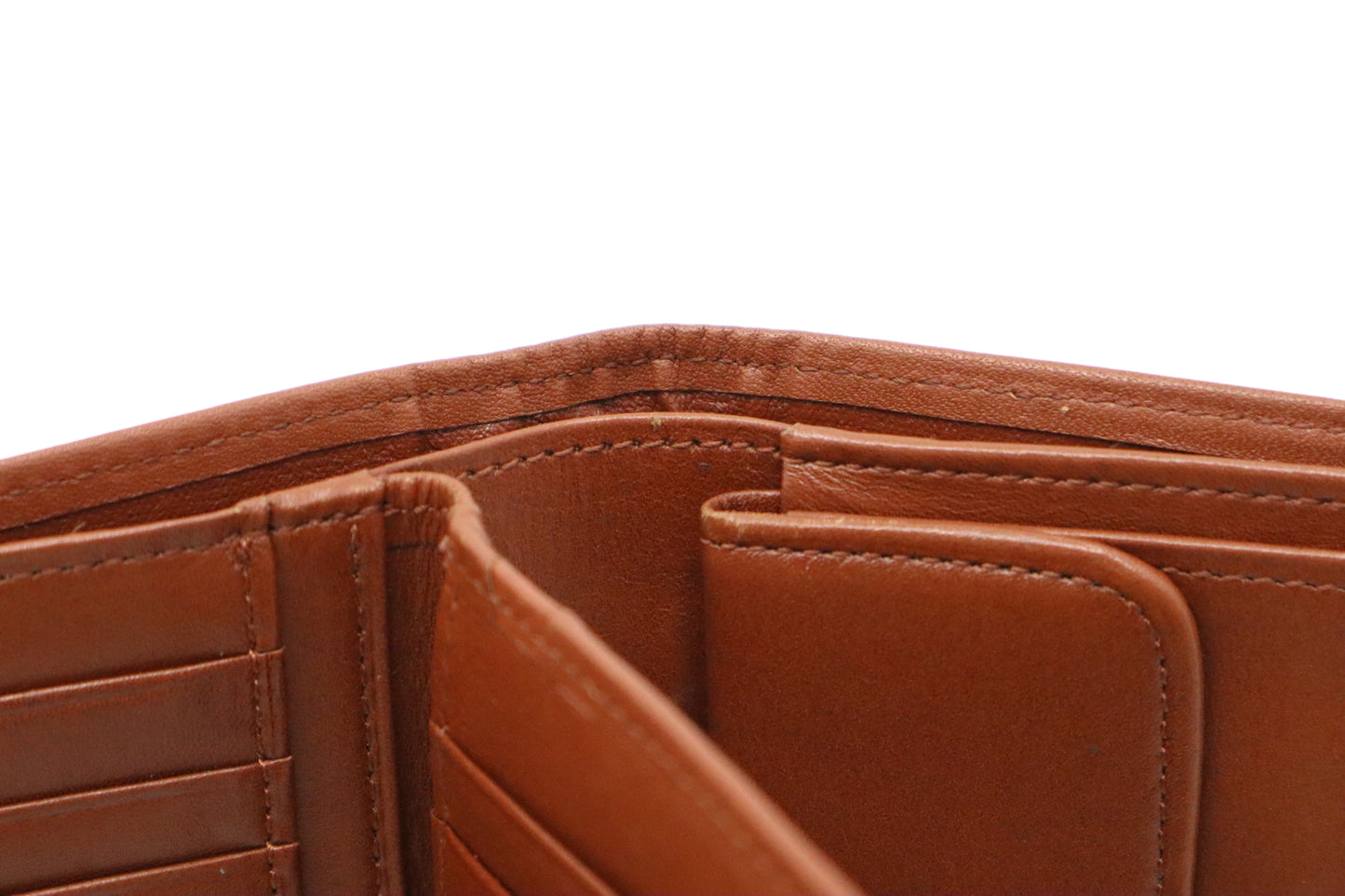 Burberry Compact Wallet in Tan Novacheck Canvas