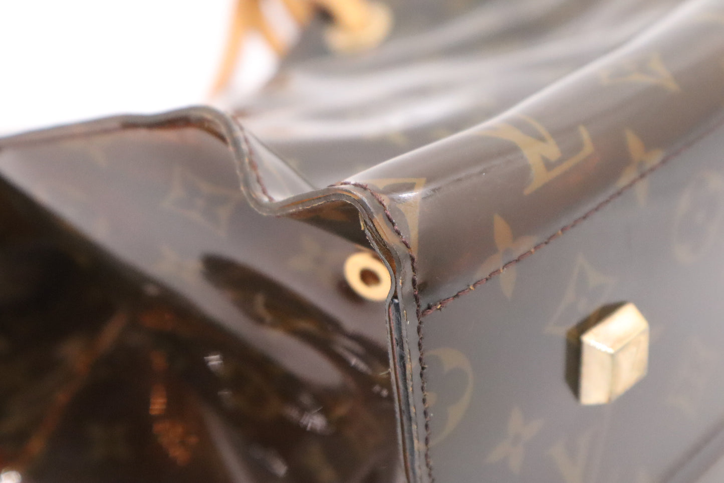 Louis Vuitton Cabas Cruise in Amber PVC